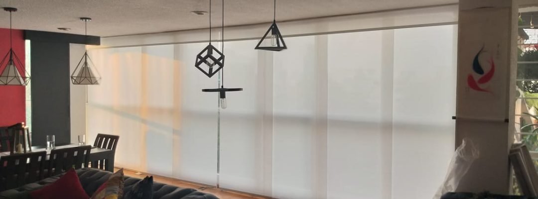 Persianas modernas enrollables y Sheer Elegance